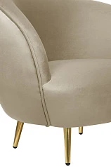 Мягкое кресло Small Benee Taupe на заказ в Санкт-Петербурге