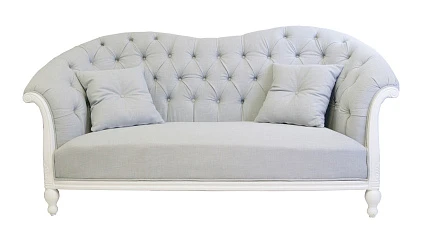 купить стильные Французский диван Velina цвет серый в интернет-магазине в Санкт-Петербурге