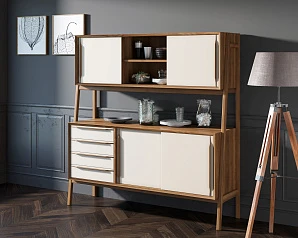 купить Буфет "Bruni white" широкий арт BR37WH в Санкт-Петербурге