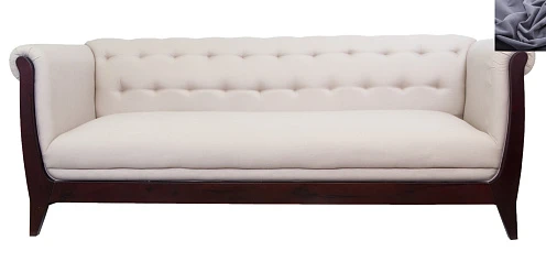 купить красивый Классический диван Delvin темно серый в интернет-магазине в Санкт-Петербурге