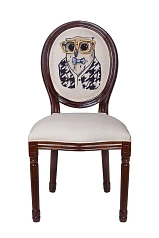 Стул Volker Owl Print в интерьере в Санкт-Петербурге