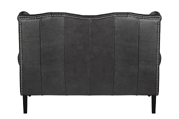 Кожаный дизайнерский диван Royal Sofa Black в Санкт-Петербурге