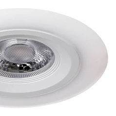 купить 900913 Комплект встраиваемых светильников CALONGE, 3X4,8W (LED), 3000K, 1860lm, ?100, пластик, белый в Санкт-Петербурге