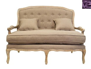 купить красивые Прямой диван модерн Yareli Brown фиолетовый в интернет-магазине в Санкт-Петербурге