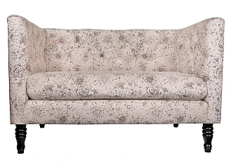 Диван Rose Beige Flower в интерьере в Санкт-Петербурге