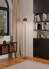 стильные 901751 Аккум. торшер сенсорн., димм. MANNERA-L, H1400, 4,3W(LED), IP54, 2400K, 3000K, 4000K, 440lm, алюминий, сталь, красно-бурый/пластик, белый в Санкт-Петербурге