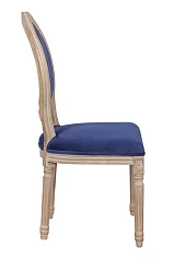 Стул для кафе Volker Oak Blue в интерьере в Санкт-Петербурге