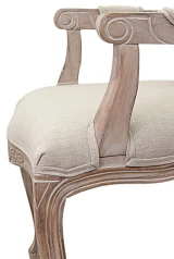 купить красивый Мягкий стул с подлокотниками Gran Arm Beige в интернет-магазине в Санкт-Петербурге