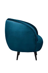 Мягкое кресло Small Benee Izumrud на черных ножках в Санкт-Петербурге