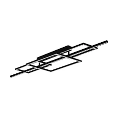 купить красивые 390282 Потолочный светильник диммируемый PUEBLA, 34,5W (LED), 3000K, 5100lm, L1500, B360, сталь, черный/пластик, белый в интернет-магазине в Санкт-Петербурге