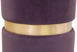 фото Дизайнерский пуф Brassy Violet в интерьере в Санкт-Петербурге