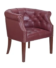 фото Кожаное кресло Grace Vine Leather в интерьере в Санкт-Петербурге