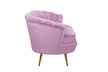 Диван ракушка Pearl Triple Pink в интерьере в Санкт-Петербурге