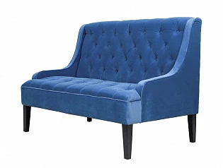 купить красивый Прямой двухместный американский диван Sommet синий в Санкт-Петербурге