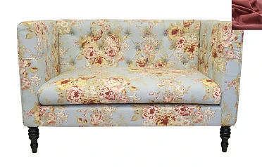 Диван Rose в современном стиле красный в интернет-магазине в Санкт-Петербурге