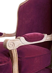 Полу кресло модерн Nitro фиолетовое в Санкт-Петербурге