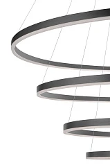 Люстра Orblaze 4 rings 1000 black в Санкт-Петербурге