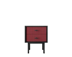 Тумбочка с двумя ящиками "Emerson" арт EM16/red/L на заказ в интернет-магазине в Санкт-Петербурге