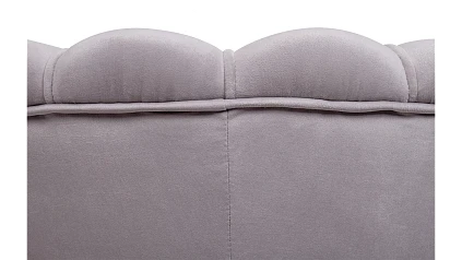 Кресло с пуфом ракушка Pearl Grey в интернет-магазине в Санкт-Петербурге