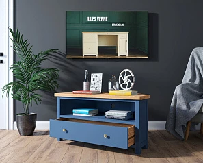 красивые Комод под TV "Jules Verne" угловой арт JV24ETGB в интернет-магазине в Санкт-Петербурге