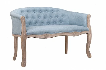 купить стильный Дизайнерский двухместный диван Kandy Double Light Blue в Санкт-Петербурге