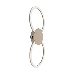 купить красивые 902127 Светодиодный светильник настенно-потолочный VENTICELLO 1, 20W 0,91W(LED LED), 3000K, 2400 135lm, алюминий, песочный, белый, в интернет-магазине в Санкт-Петербурге