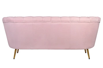 фото Дизайнерский диван Pearl Triple Pink в интерьере в Санкт-Петербурге