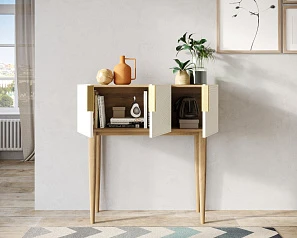 фото Консоль с тремя дверками "Line" LN15/GR1/beige в Санкт-Петербурге