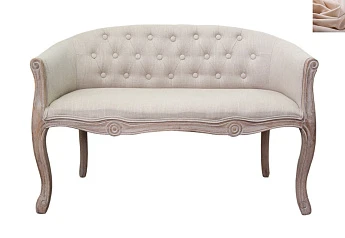 фото Дизайнерский двухместный диван Kandy Double Mocca цвет бежевый в Санкт-Петербурге