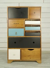 красивые Комод универсальный «Aquarelle Birch» 10 ящиков арт RE-14ETG/4 на заказ в Санкт-Петербурге