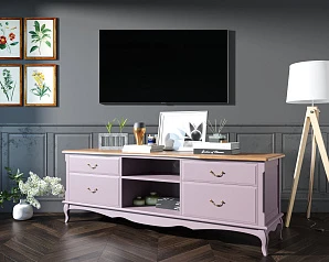 купить стильные Комод Leontina Lavanda под TV удлиненный арт ST9328/2L в интернет-магазине в Санкт-Петербурге