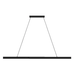 заказать стильные 390368 Люстра диммируемая MONTEBUONO, 2X10W (LED), 3000K, 2600lm, L1800, B65, H1500, сталь, анодированный черный/пластик, белый в Санкт-Петербурге