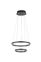 фото Люстра Orblaze 2 rings 400 black в интерьере в Санкт-Петербурге