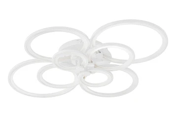 заказать Люстра Oris 8 rings white в интернет-магазине в Санкт-Петербурге