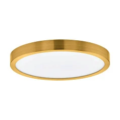 фото 900182 Светодиод Настенно-потолочный светильник FUEVA 5, 20,5W(LED), ?285, 2400lm, 3000K, сталь, латунь бр в интерьере в Санкт-Петербурге