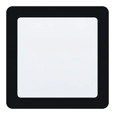 красивые 99188 Светодиодный встраиваемый светильник FUEVA 5, 10,5W (LED), 166х166, ET26, 1350lm, 4000K, сталь, черн в интернет-магазине в Санкт-Петербурге