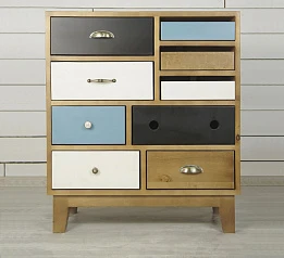 фото Комод «Aquarelle Birch» 9 ящиков арт RE-18ETG/4 в интерьере в Санкт-Петербурге