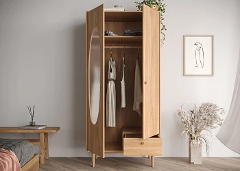 Шкаф двухстворчатый Bubble арт BBL01