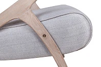 Низкое кресло Fobos light grey на заказ в Санкт-Петербурге