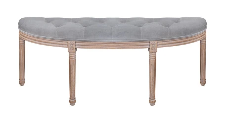 красивые Оттоманка Onora Velvet Gray на заказ в Санкт-Петербурге