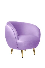 купить стильное Мягкое кресло Small Benee Purple в Санкт-Петербурге