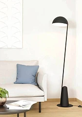 красивые 900135 Торшер ARANZOLA, 1X40W, E27, сталь, черный, белый на заказ в Санкт-Петербурге