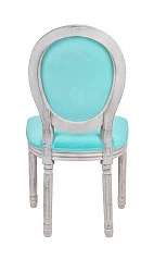 Стул для кафе Volker Marine Blue в интерьере в Санкт-Петербурге