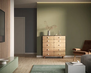 красивый Большой комод с ящиками "Split" SP18 на заказ в Санкт-Петербурге
