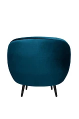 Мягкое кресло Small Benee Izumrud на черных ножках в Санкт-Петербурге