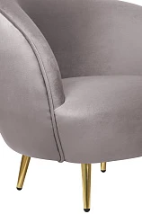 красивые Мягкое кресло Small Benee Grey в Санкт-Петербурге