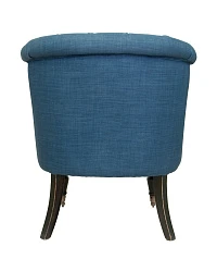 Низкое кресло каминное Aviana Indigo синий на заказ в интернет-магазине в Санкт-Петербурге