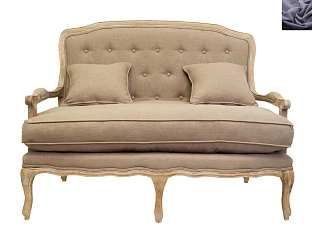 купить стильный Прямой диван модерн серый Yareli Brown в интернет-магазине в Санкт-Петербурге