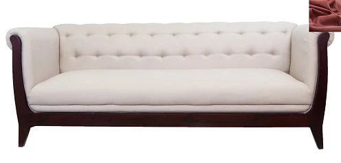 красивый Классический диван Delvin красный в интернет-магазине в Санкт-Петербурге