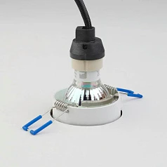 фото 900456 Встраиваемый светильник CAROSSO, 35W (GU10), ?93, алюминий, черный, белый в интерьере в Санкт-Петербурге